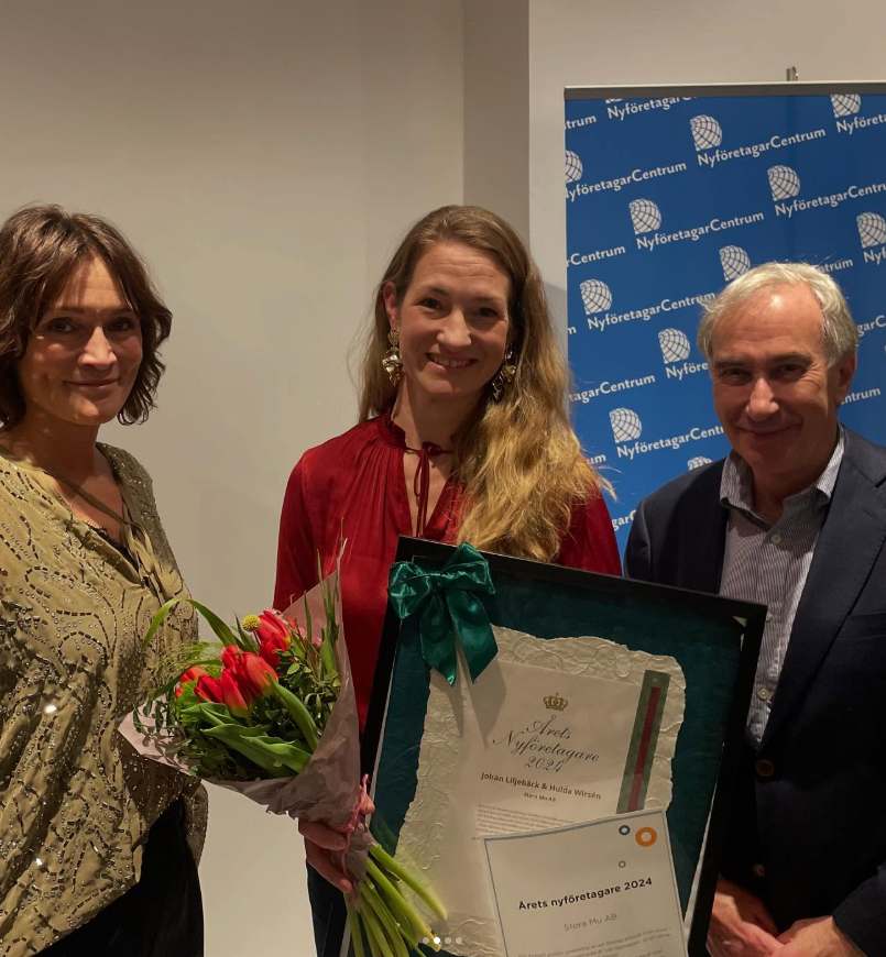 Bild på årets nyföretagare
